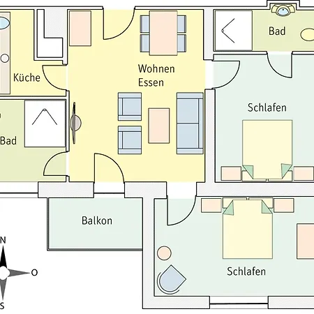 호텔 App Kronenburg *